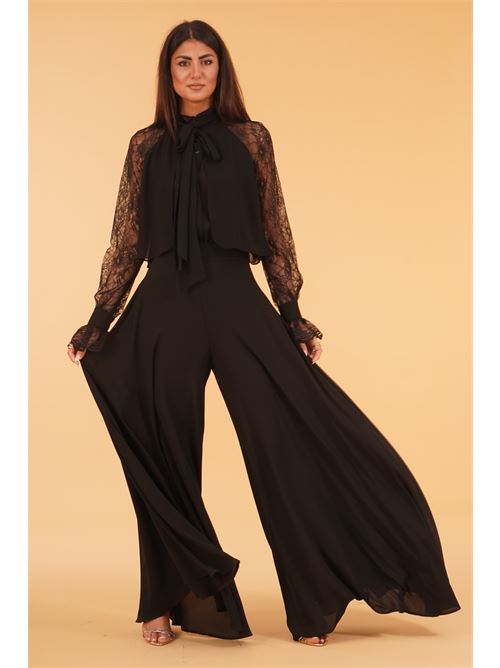 Pantagonna in viscosa Love To Love by Gai Mattiolo | LT118NERO